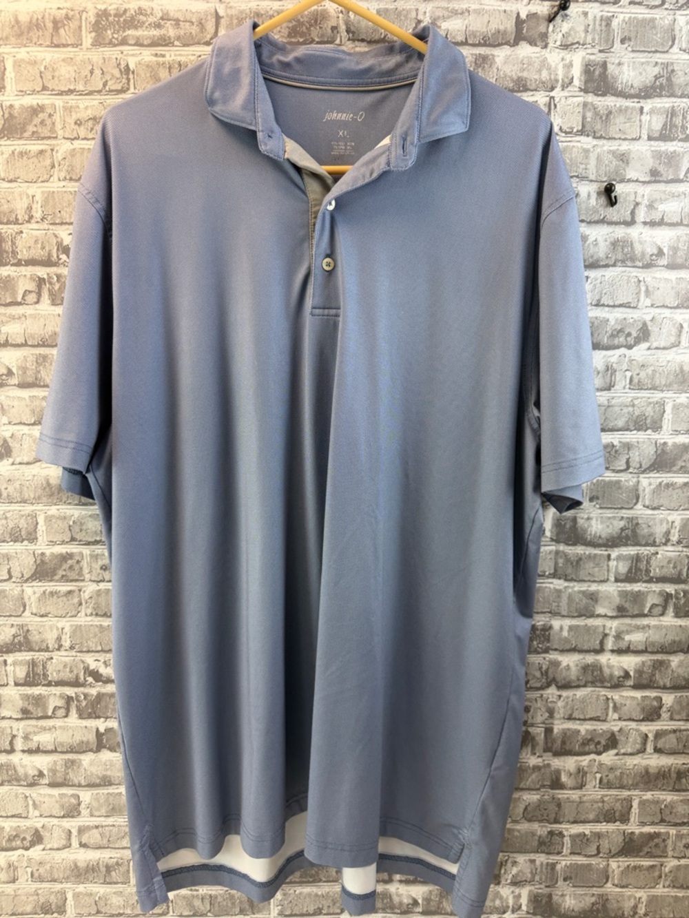 johnnie-O Dusty Blue‎ Short-Sleeve Polo